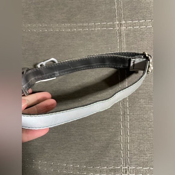 Cycle dog-Silver MAX Reflective Dog Collar - Picture 4 of 4